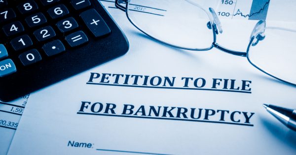 spouse's bankruptcy filing
